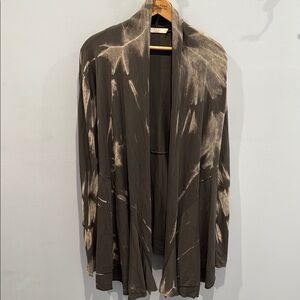 Testimony Los Angeles Tie-Dye Open Front Cardigan